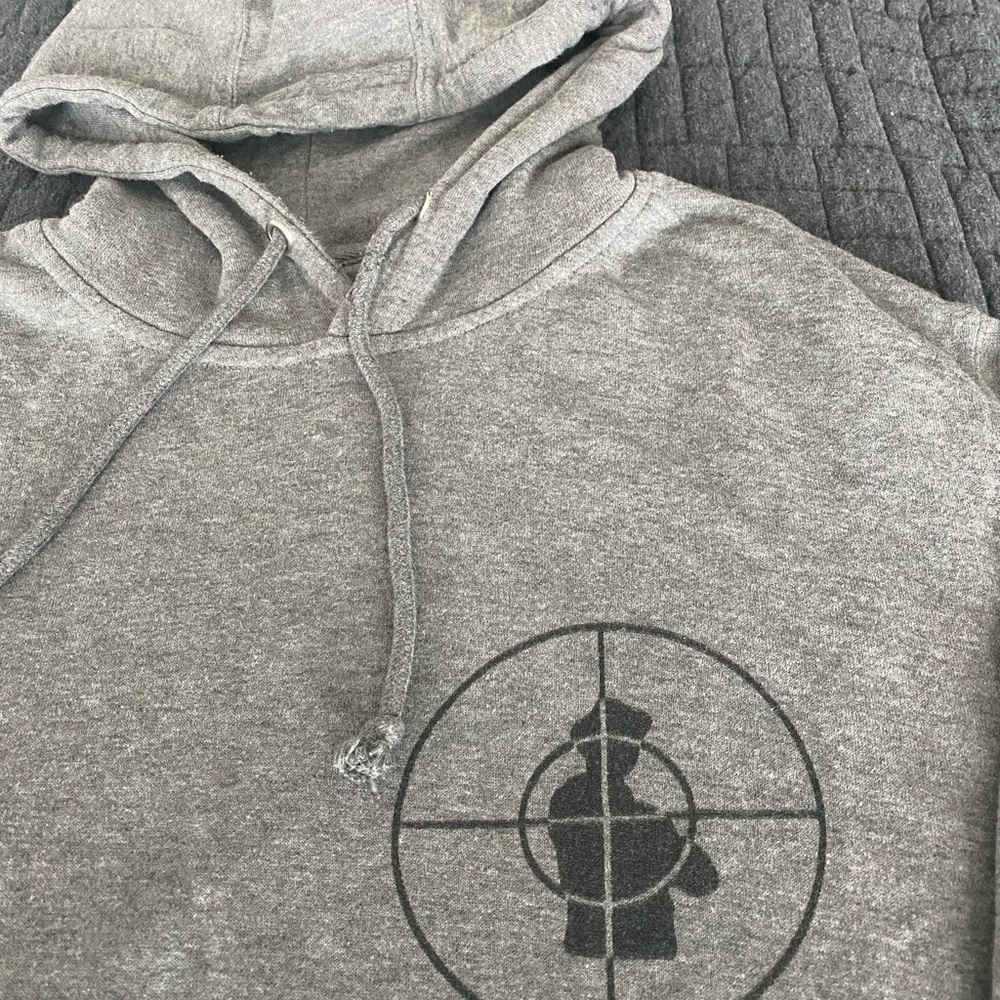 Public Enemy Gray Hoodie